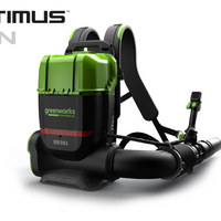 OPTIMUS 82V 755 CFM Dual-Port Backpack Blower | BB361