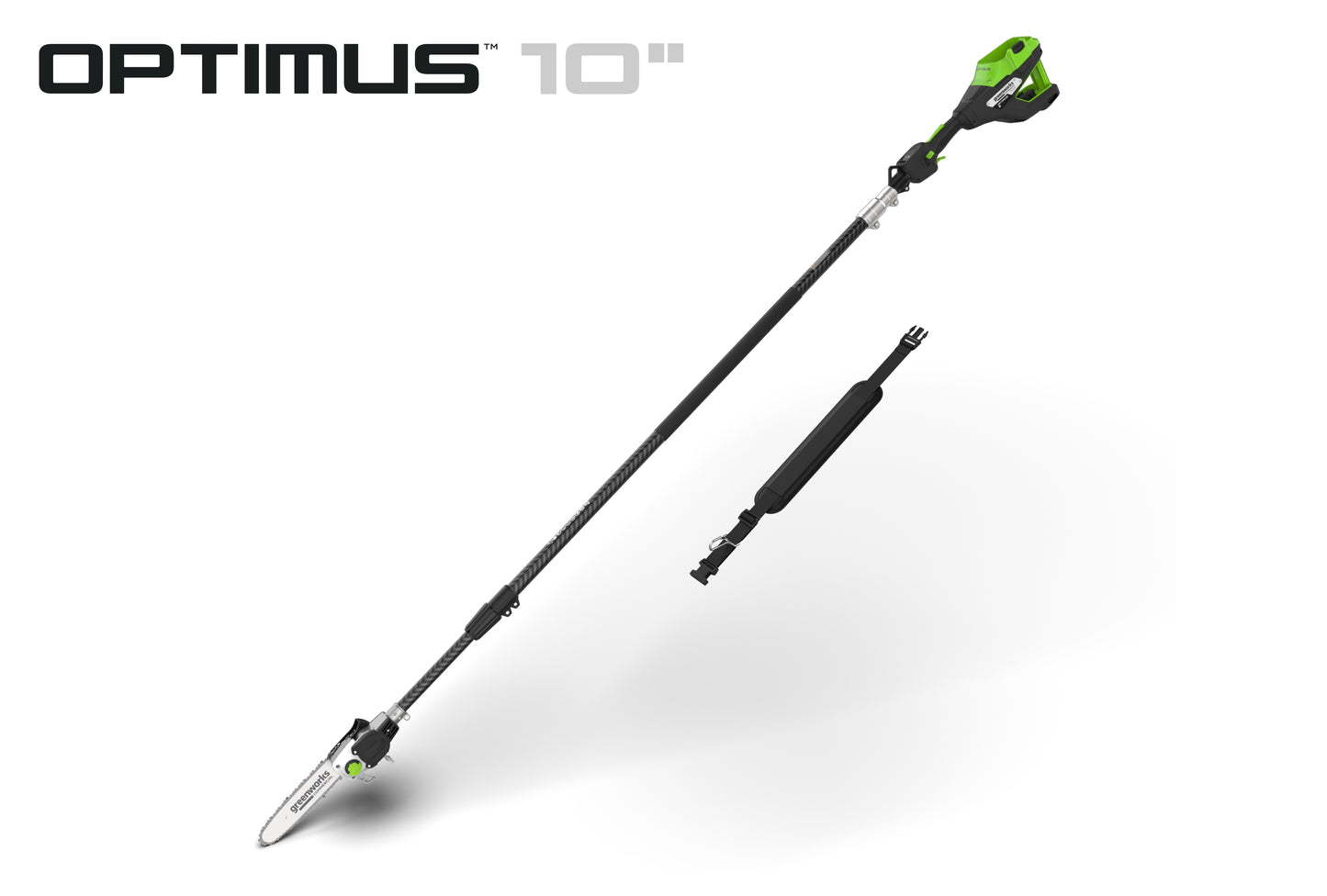 OPTIMUS 82V 10" Polesaw with Carbon Fiber Shaft | OPS300T