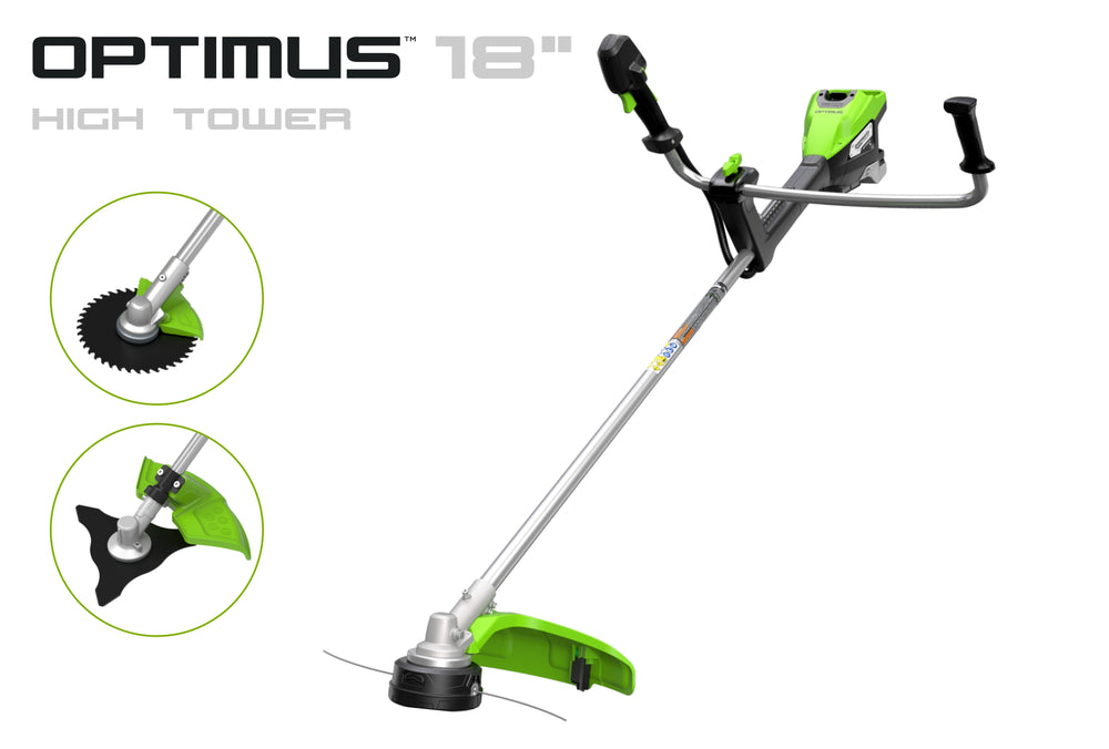 Optimus 82V 2.0 kW Bike Handle String Trimmer | TB201H