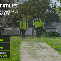 OPTIMUS 82V 755 CFM Dual-Port Backpack Blower | BB361