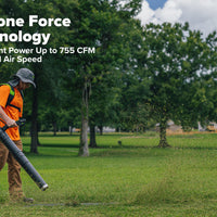 OPTIMUS 82V 755 CFM Dual-Port Backpack Blower | BB361