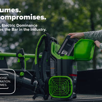 OPTIMUS 82V 755 CFM Dual-Port Backpack Blower | BB361