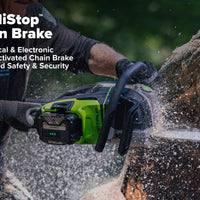 OPTIMUS 82V 5.0kw 28" HOG Chainsaw Kit with CORE530 Battery & DP Charger | OCS800-C5DP-28