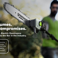 OPTIMUS 82V 10" Polesaw with Carbon Fiber Shaft with CORE300 Battery and Charger | OPS300T-C3DP