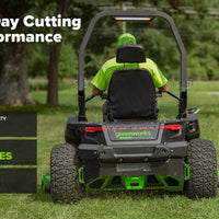 OptimusZ Series 9 72" (Rear Discharge) Ride-on ZTR - 36 kWh | OZ972R