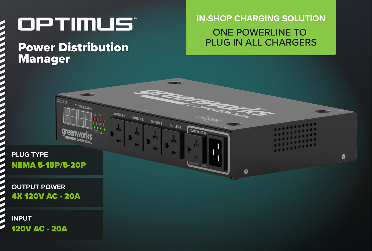 Optimus Power Distribution Manager | GPD124