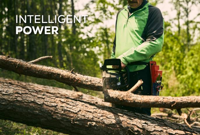 82V 20" 3.4kW Chainsaw with 4Ah Battery and Dual Port Charger | 82CS34-4DP