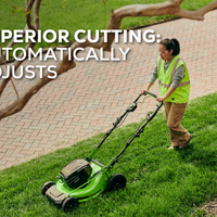 82V 21" Brushless Push Mower with 5Ah Battery and Dual Port Charger | 82LM21-5DP