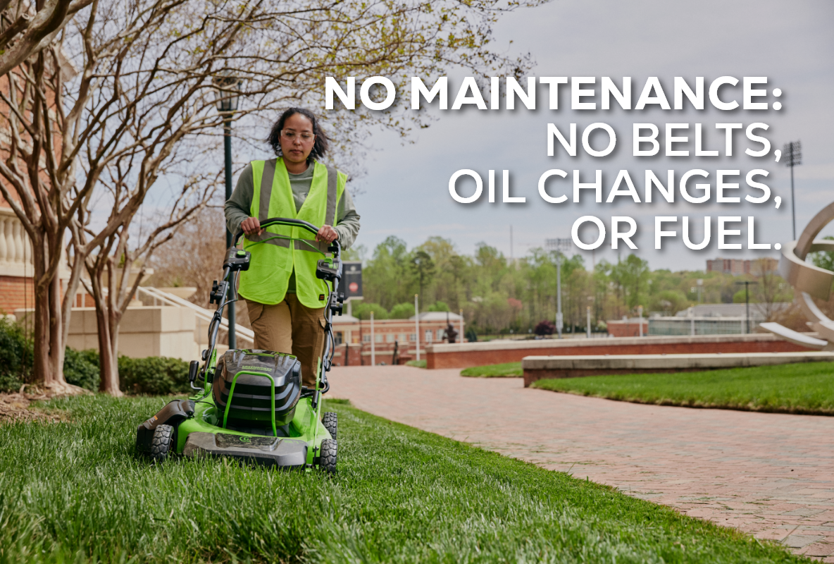 82V 21" Brushless Push Mower with 5Ah Battery and Dual Port Charger | 82LM21-5DP