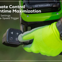 Optimus 82V 30" Single Sided Hedge Trimmer with (1) Core300 and Dual Port Charger | HT301S-C3DP