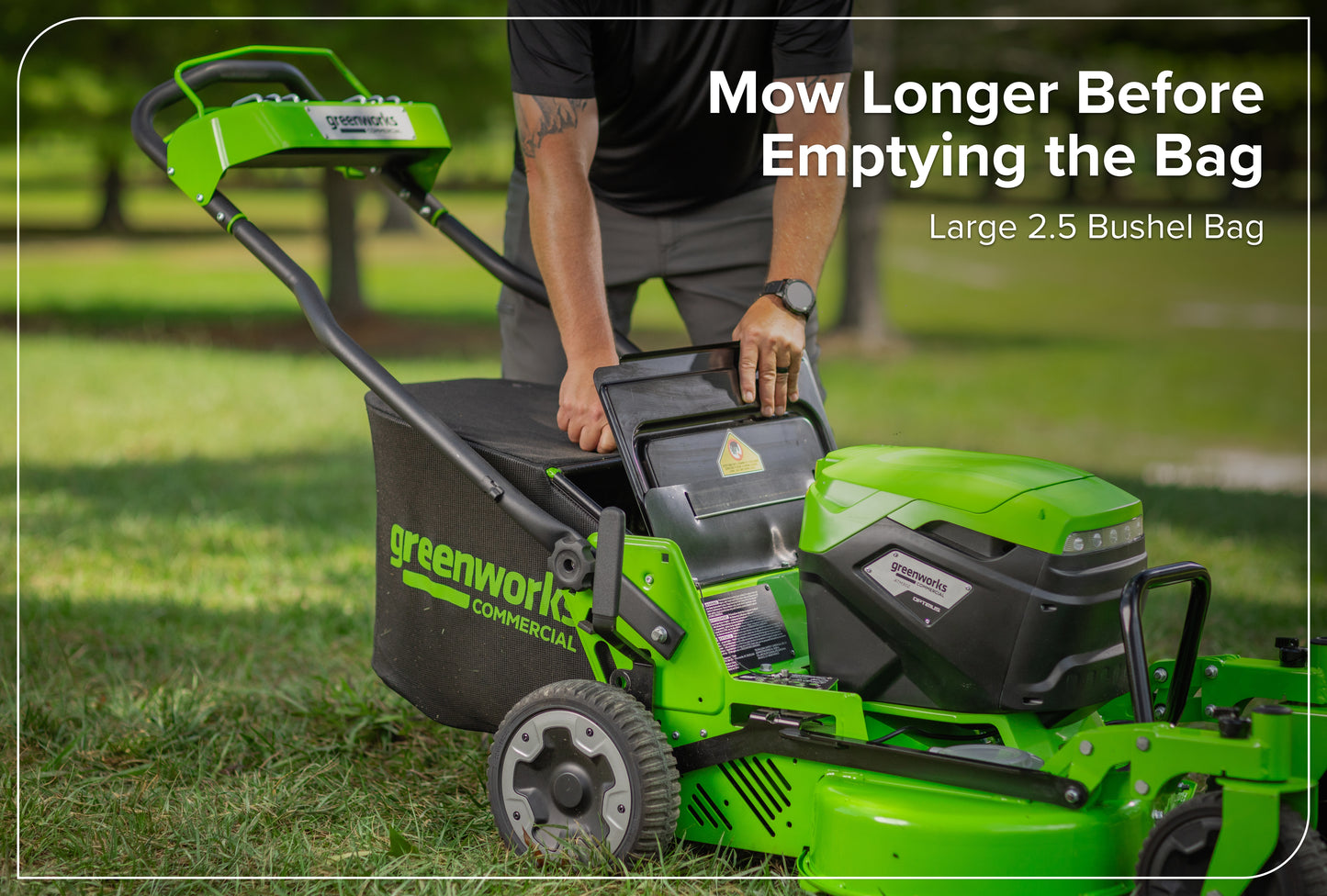 Optimus 82V 30" All-Terrain Mower with Swivel Casters | ATM30C