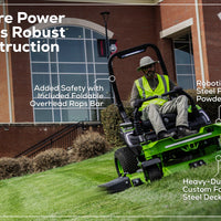 OptimusZ 52” 24kWh Ride-On Zero-Turn Mower | CZ52R24X