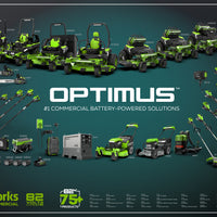 Optimus 82V 1.6 kW Attachment-Capable Powerhead Core400 Kit | OAS161-C4DP