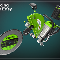 Optimus 82V 14” Power Cutter | PC141