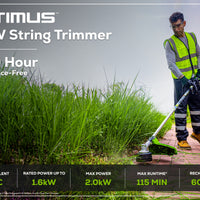 82V OPTIMUS 1.6kW 17" String Trimmer With Core300 DP Kit | ST161-C3DP