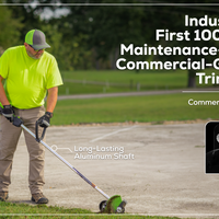 Optimus 82V Straight Shaft Edger with CORE400 Batteries and Dual Port Charger | ES161-C4DP