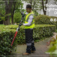 Optimus 82V Short Pole Fixed Hedge Trimmer with CORE300 Battery and Dual-Port Charger | PH302F-C3DP