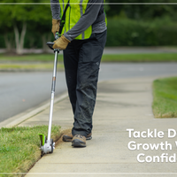 Optimus 82V Straight Shaft Edger with CORE400 Batteries and Dual Port Charger | ES161-C4DP