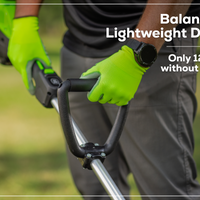 Optimus 82V Straight Shaft Edger with CORE400 Batteries and Dual Port Charger | ES161-C4DP