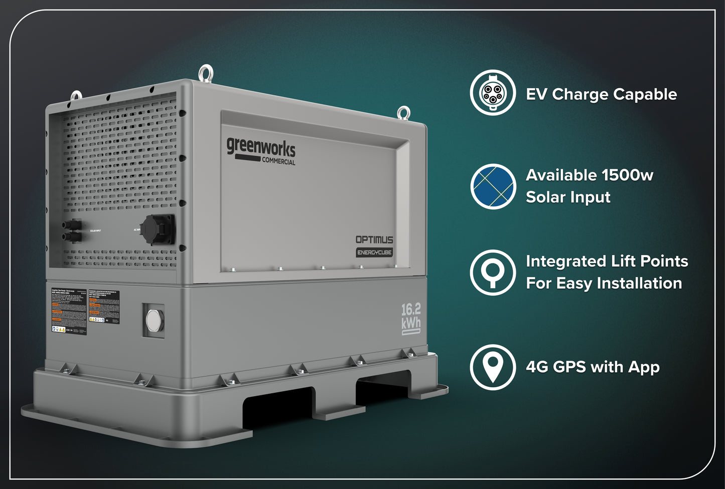16.2 kWh EnergyCube w/ (2) Caddies | CUBE16