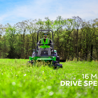 OptimusZ 52” 18kWh Ride-On Zero-Turn Mower | CZ52R18X