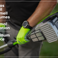 Optimus 82V Straight Shaft Edger with CORE400 Batteries and Dual Port Charger | ES161-C4DP