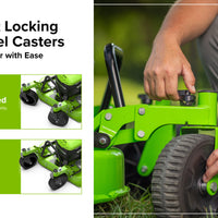 Optimus 82V 30" All-Terrain Mower with (3) CORE530 Batteries and DP Charger| ATM30C-C5DP