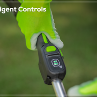 Optimus 82V Straight Shaft Edger with CORE400 Batteries and Dual Port Charger | ES161-C4DP