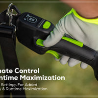 Optimus 82V Articulating Mid Pole Hedge Trimmer with (1) Core300 and Dual Port Charger | PH482A-C3DP