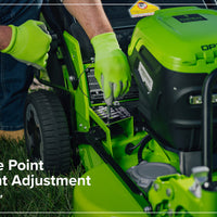 Optimus 82V 30" All-Terrain Mower with (3) CORE530 Batteries and DP Charger| ATM30C-C5DP