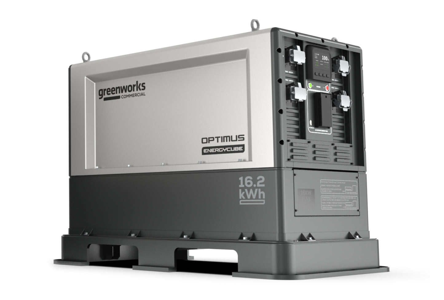 16.2 kWh EnergyCube w/ (2) Caddies | CUBE16