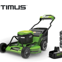Optimus 82V 30" All-Terrain Mower with (3) CORE530 Batteries and DP Charger | ATM30-C5DP