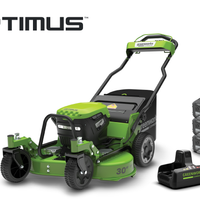 82V OPTIMUS ATM 30" Self-propelled Mower with (3) CORE530 Batteries and DP Charger| ATM30C-C5DP