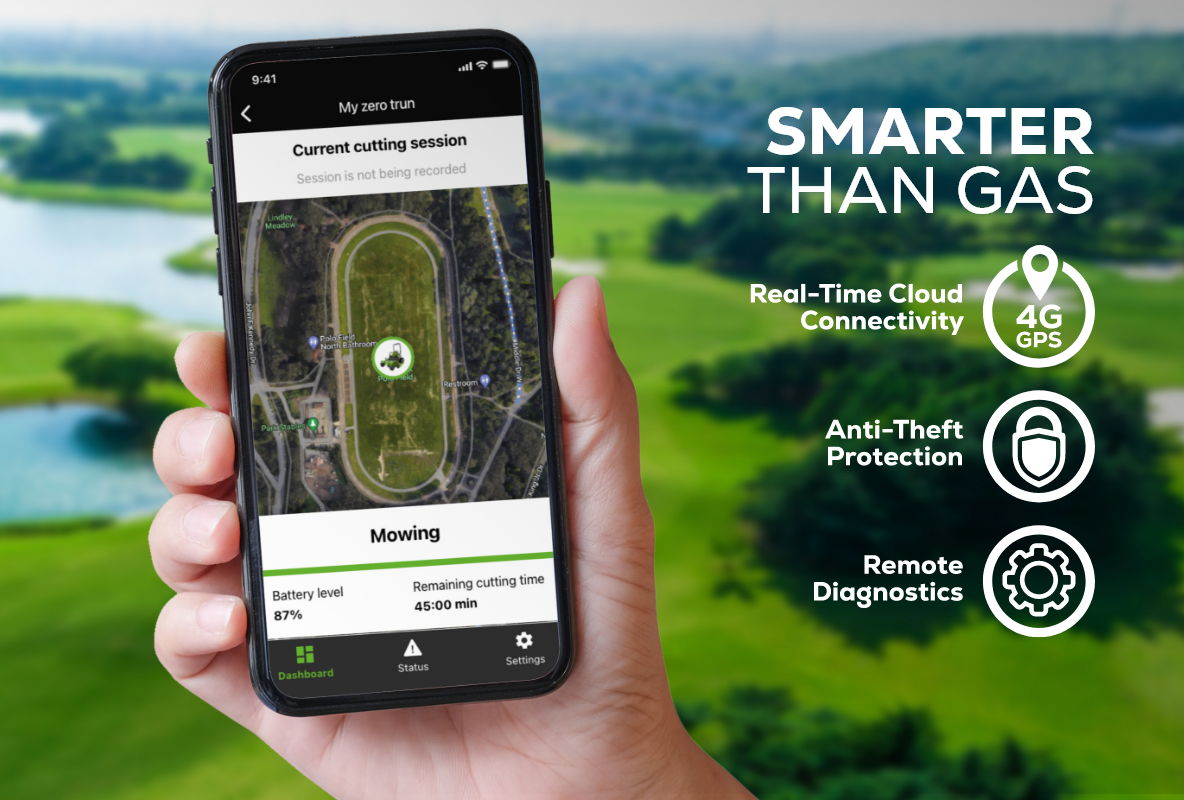 OptimusZ 52” 18kWh Ride-On Zero-Turn Mower | CZ52R18X