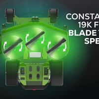 OptimusZ 32" 8kWh Stand-On Zero Turn Mower | CZ32S8X