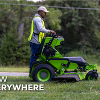 OptimusZ 32" 8kWh Stand-On Zero Turn Mower | CZ32S8X