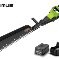 Optimus 82V 30" Single Sided Hedge Trimmer with (1) Core300 and Dual Port Charger | HT301S-C3DP