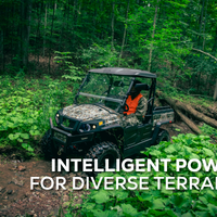 82V Utility Vehicle U500 Black | U500SB