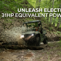 82V Utility Vehicle 800 Black | U800SB