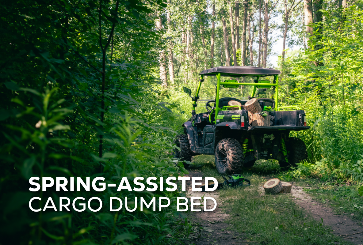 82V Utility Vehicle U500 Black | U500SB
