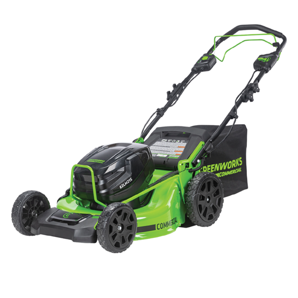 82V 21” Brushless Self-Propelled Lawn Mower Greenworks Commercial