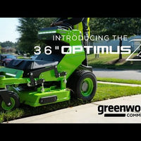 OptimusZ 36" 8kWh Stand-On Zero Turn Mower | CZ36S8X