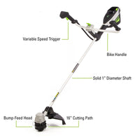 82V 16" Bike Handle String Trimmer Tool-Only | 82TB161