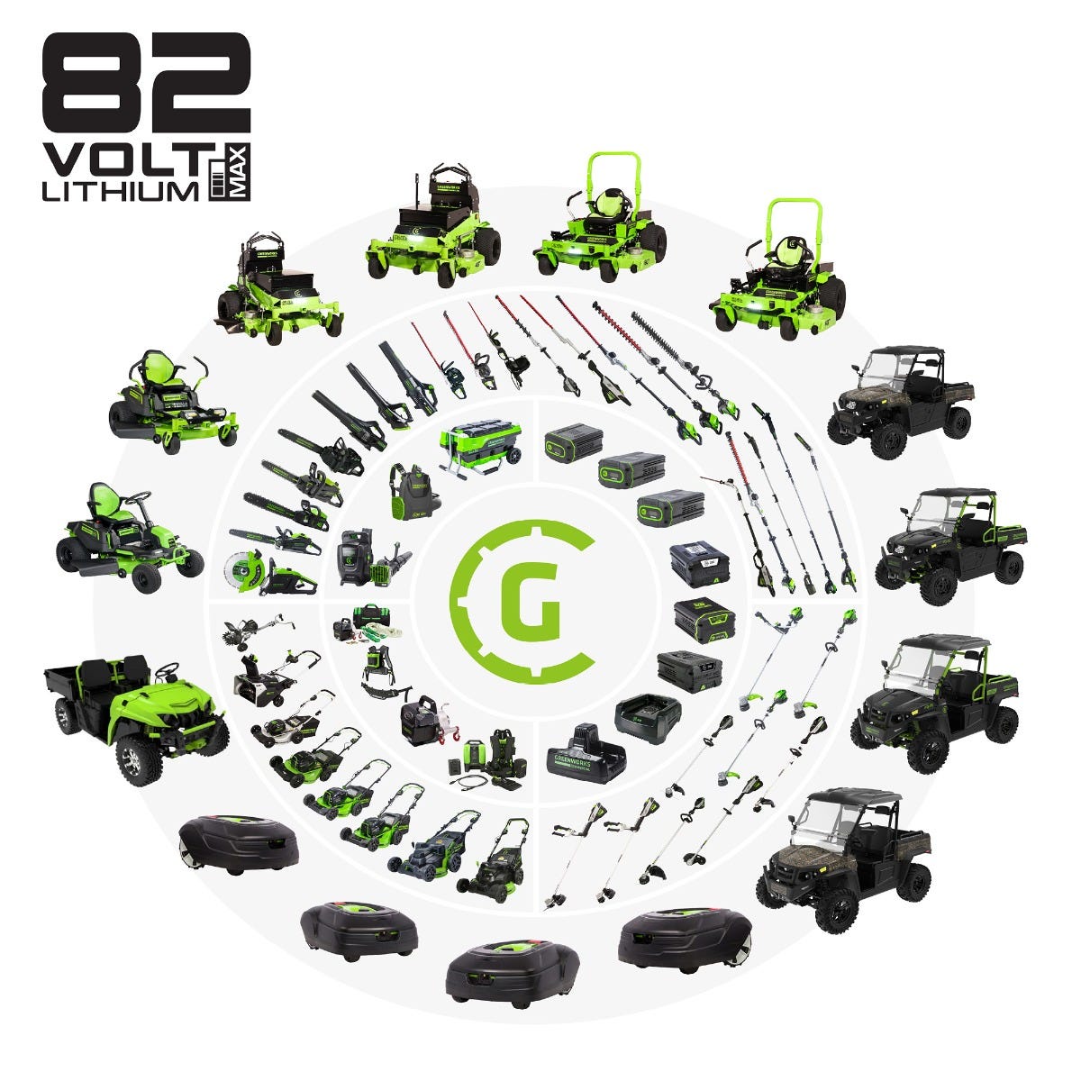 82V 16" Bike Handle String Trimmer Tool-Only | 82TB161