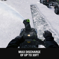 82V 22" Snow Thrower with 5Ah Battery and Dual Port Charger | 82SN22-5DP