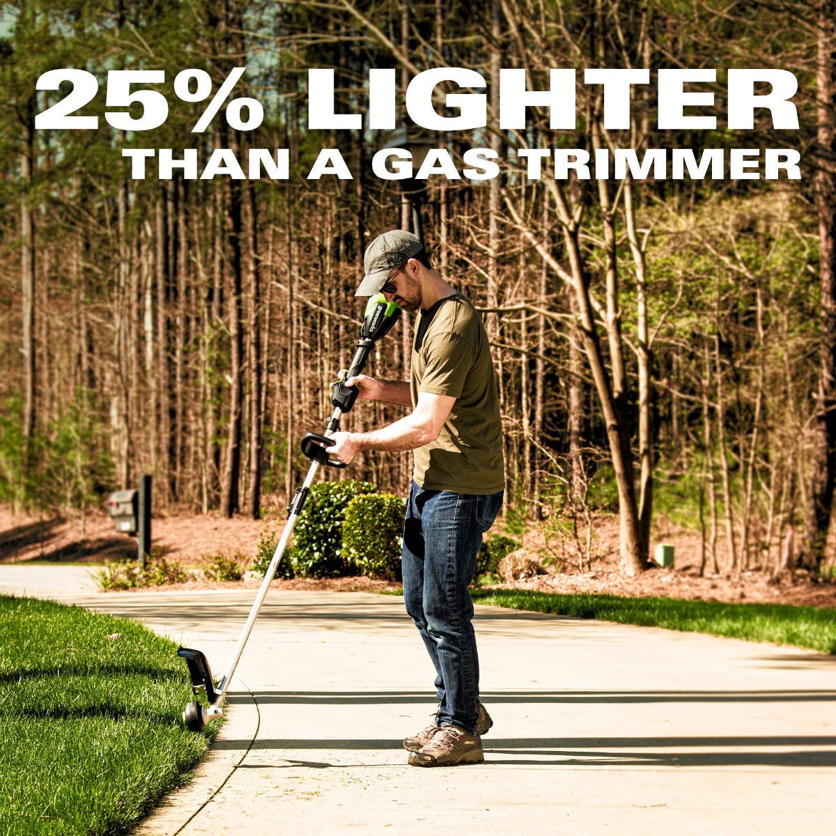 48V/24V Dual-Volt 16" String Trimmer with Battery and Charger | 48T16