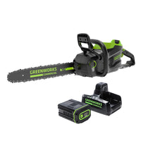 82V 16" 2.4kW Chainsaw with 4Ah Battery and Dual Port Charger | 82CS24-4DP