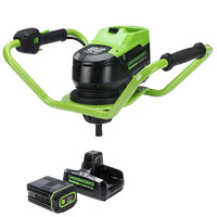 82V Earth Auger Kit with 4Ah Battery and Dual Port Charger | 82EA8-4DP