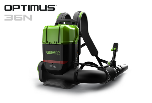 OPTIMUS 82V 755 CFM Dual-Port Backpack Blower  | BB361