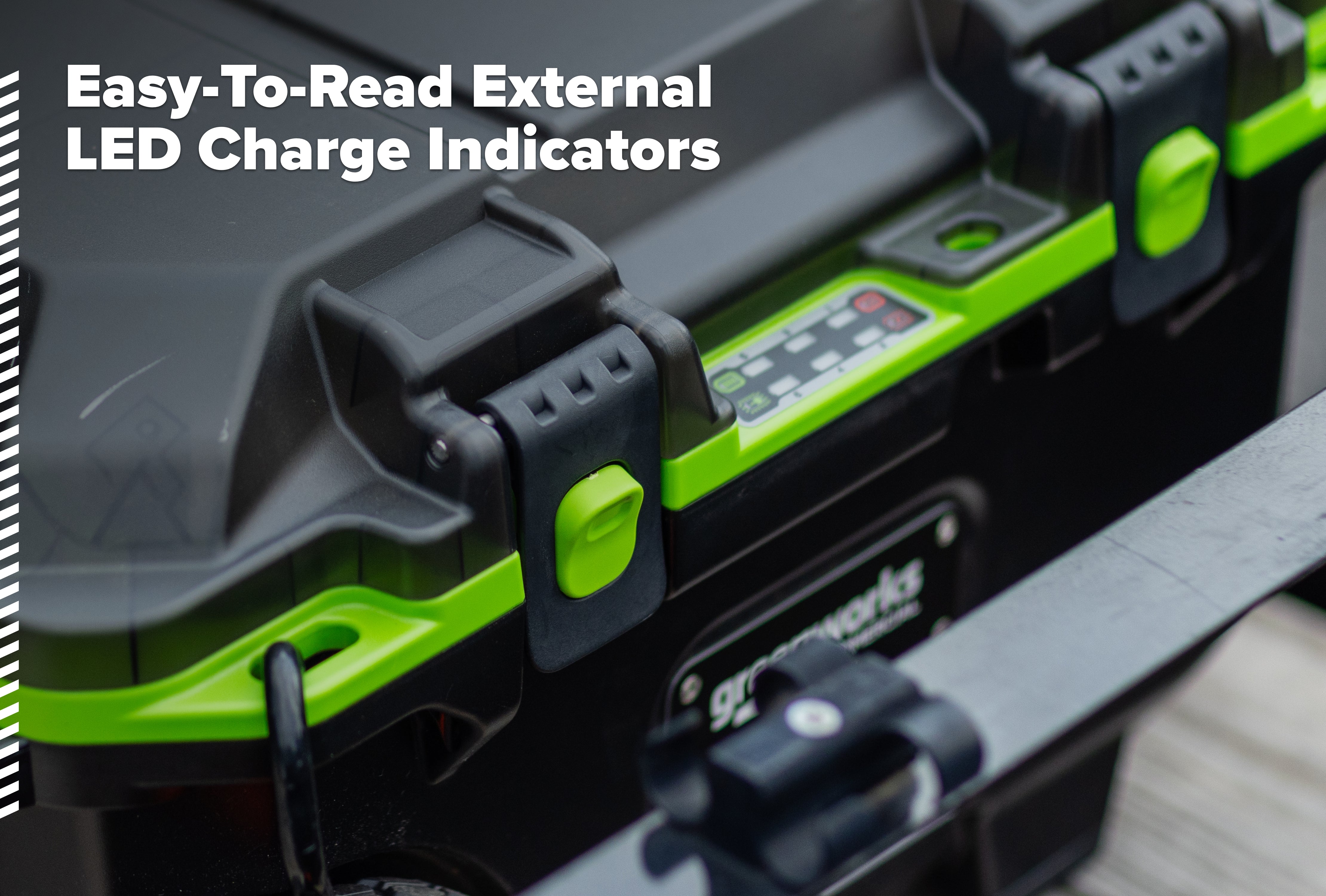 82V Six Port Charger Tool-Only | 82CH62K | Greenworks Commercial